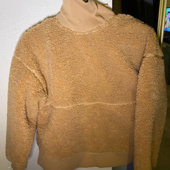 JOYLAB Sherpa Half Zip Sweater - Picture 3 of 4
